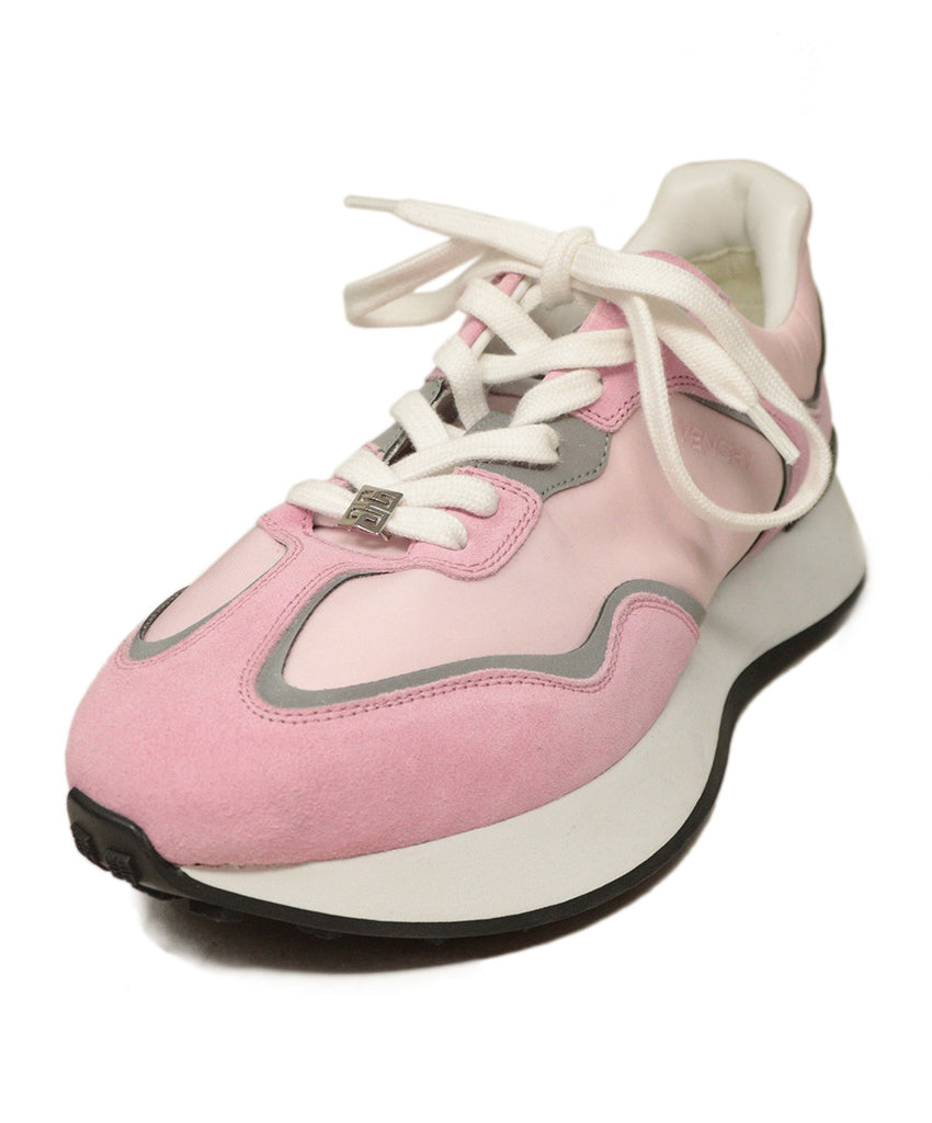 Givenchy Pink Suede & Nylon Sneakers 