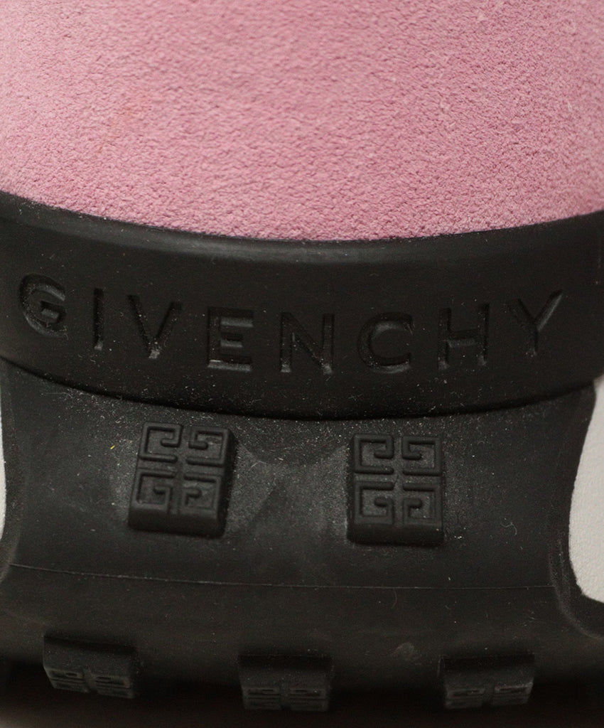 Givenchy Pink Suede & Nylon Sneakers 6