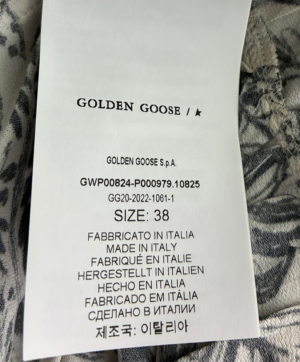 Golden Goose B&W Viscose Dress sz 6 l Michael's Luxury Consignment –  Michael's Consignment NYC