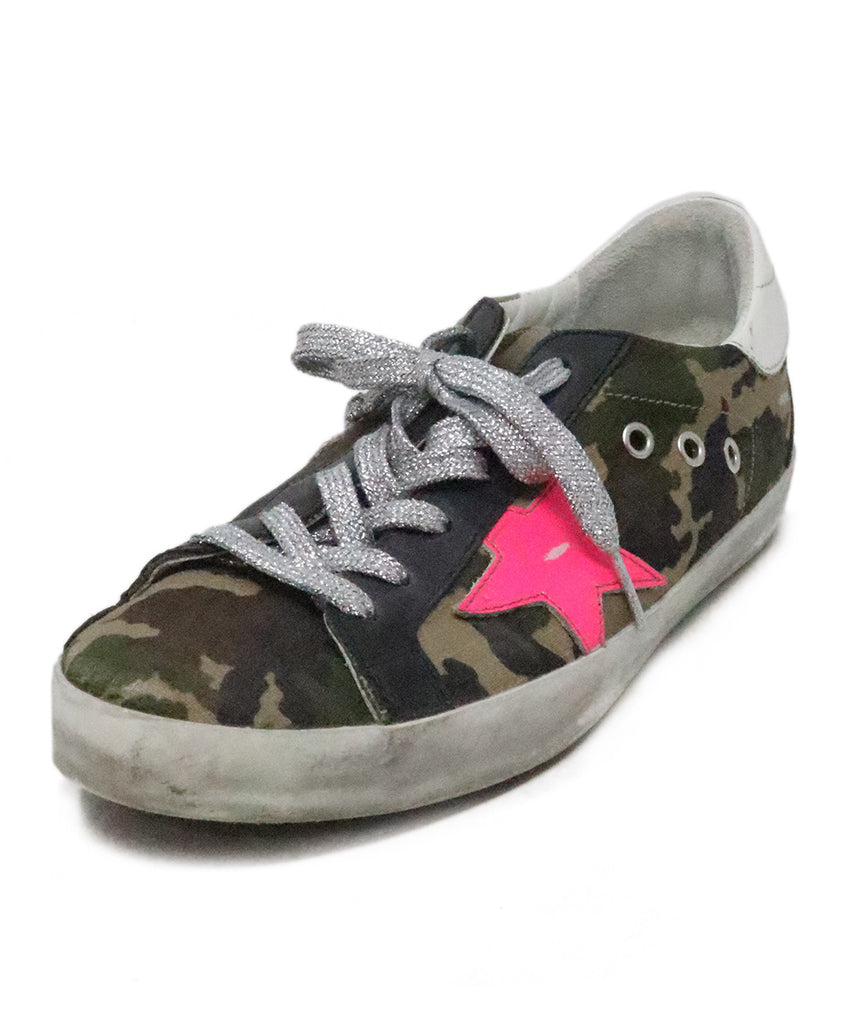 Golden Goose Camouflage Sneakers 