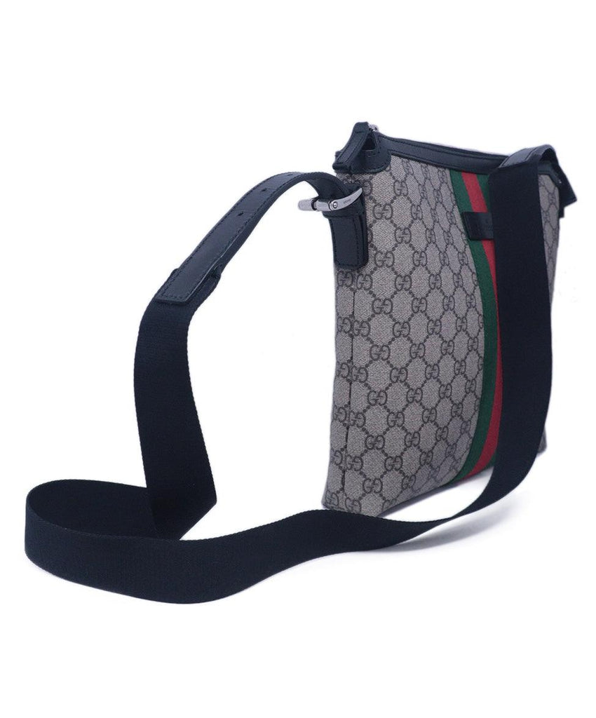 Gucci Monogram Messenger Crossbody Bag 1