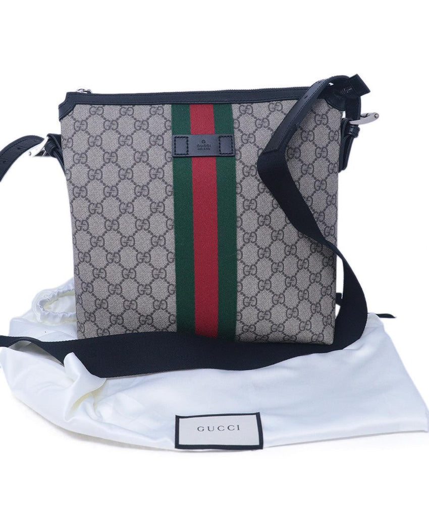 Gucci Monogram Messenger Crossbody Bag 5