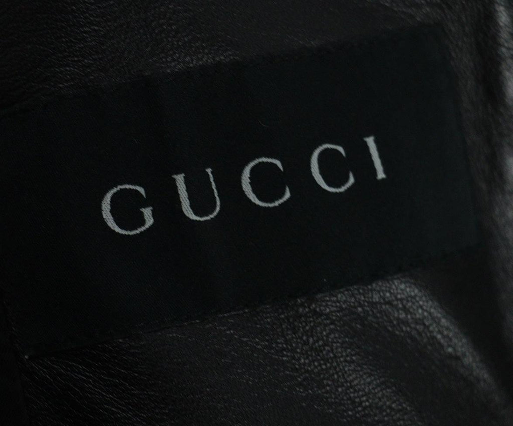 Gucci Black Leather Jacket 3