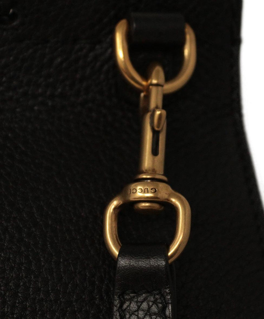 Gucci Black Leather Shoulder Bag 9