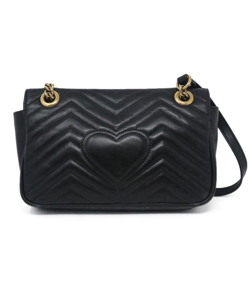 Gucci Black Quilted Leather Shoulder Bag 2