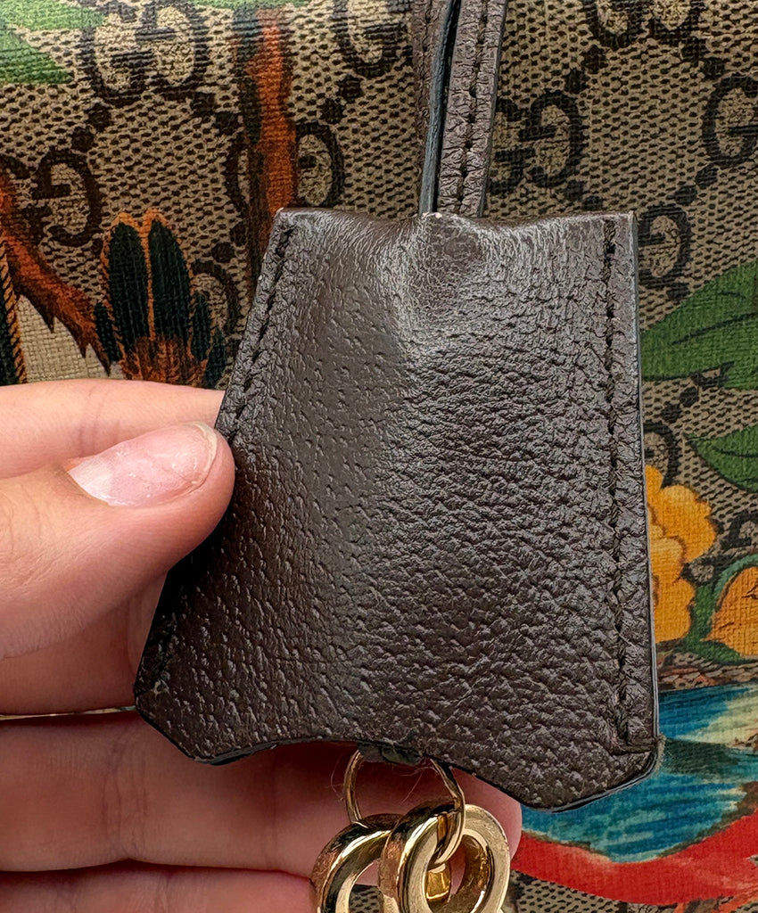 Gucci Large GG Supreme Tian Padlock l Michael's Luxury Consignment