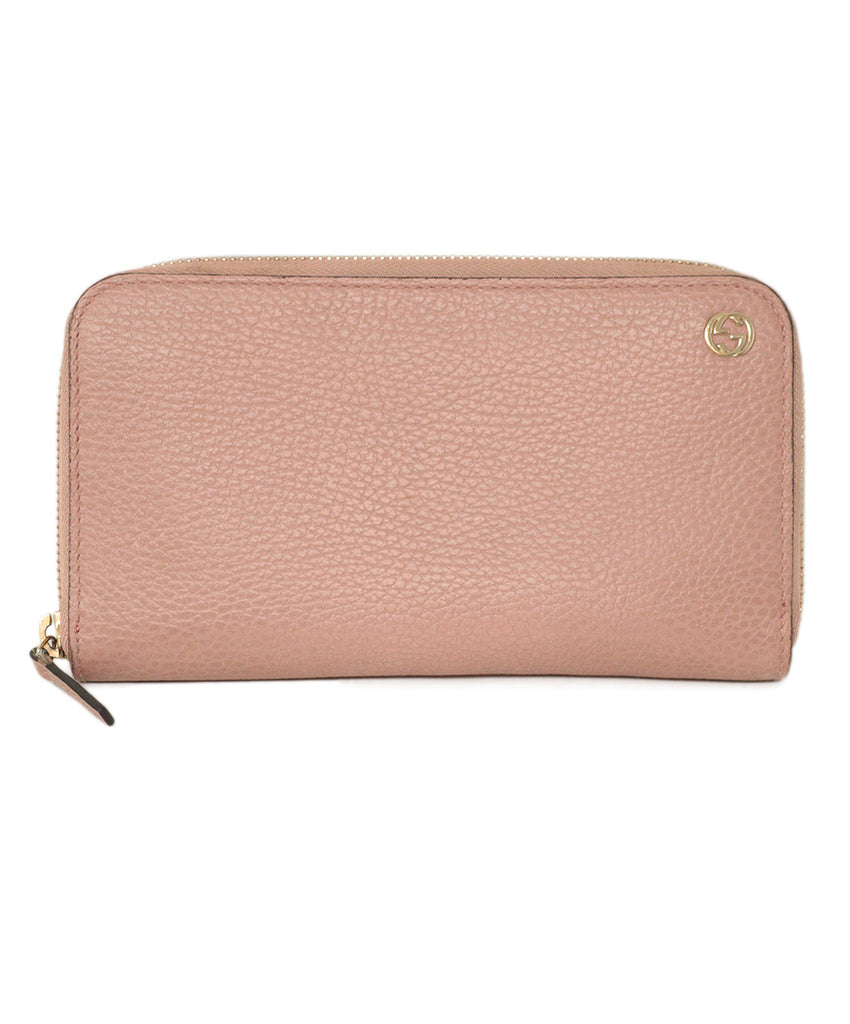 Gucci Pink Leather Wallet 