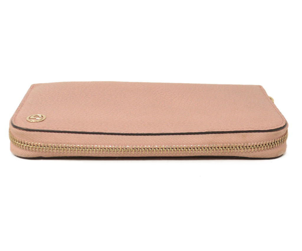 Gucci Pink Leather Wallet 4