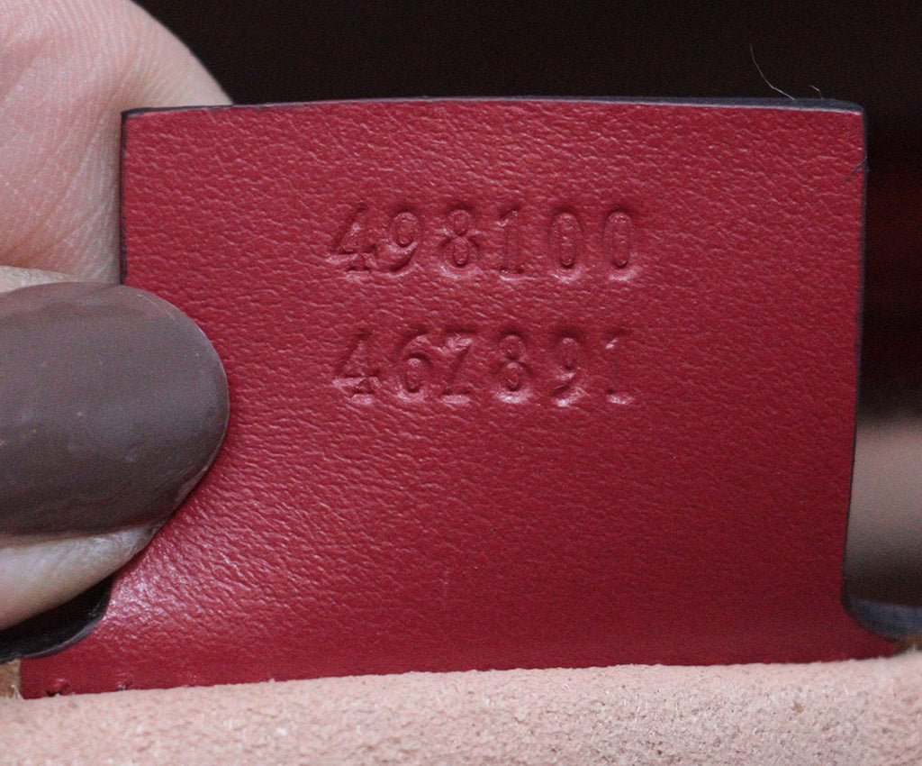 Gucci Red Leather Marmont Crossbody 8