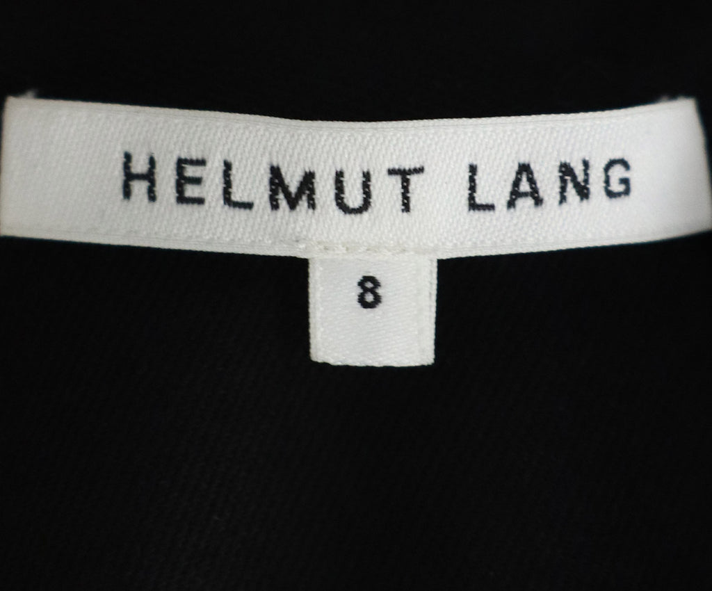 Helmut Lang Black Wool Cutouts Dress 3