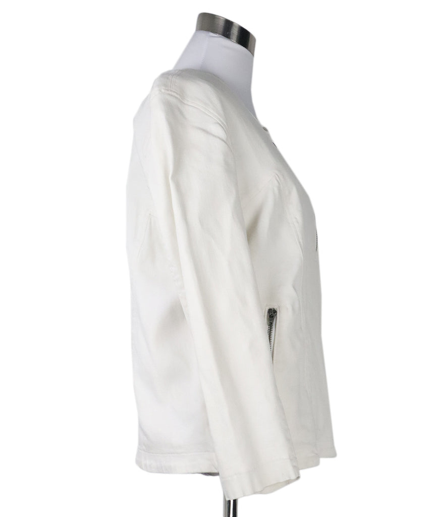 Helmut Lang White Cotton Jacket 1