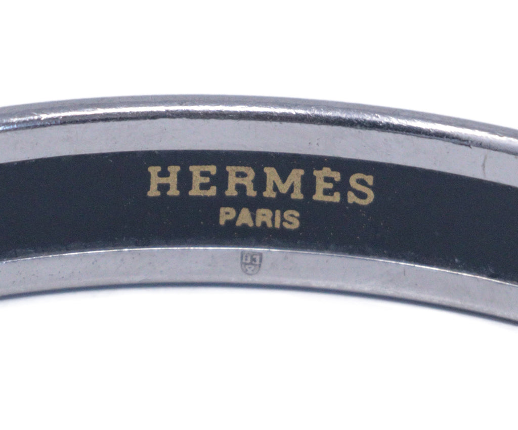 Hermes Orange 65 Small Narrow Bangle 3