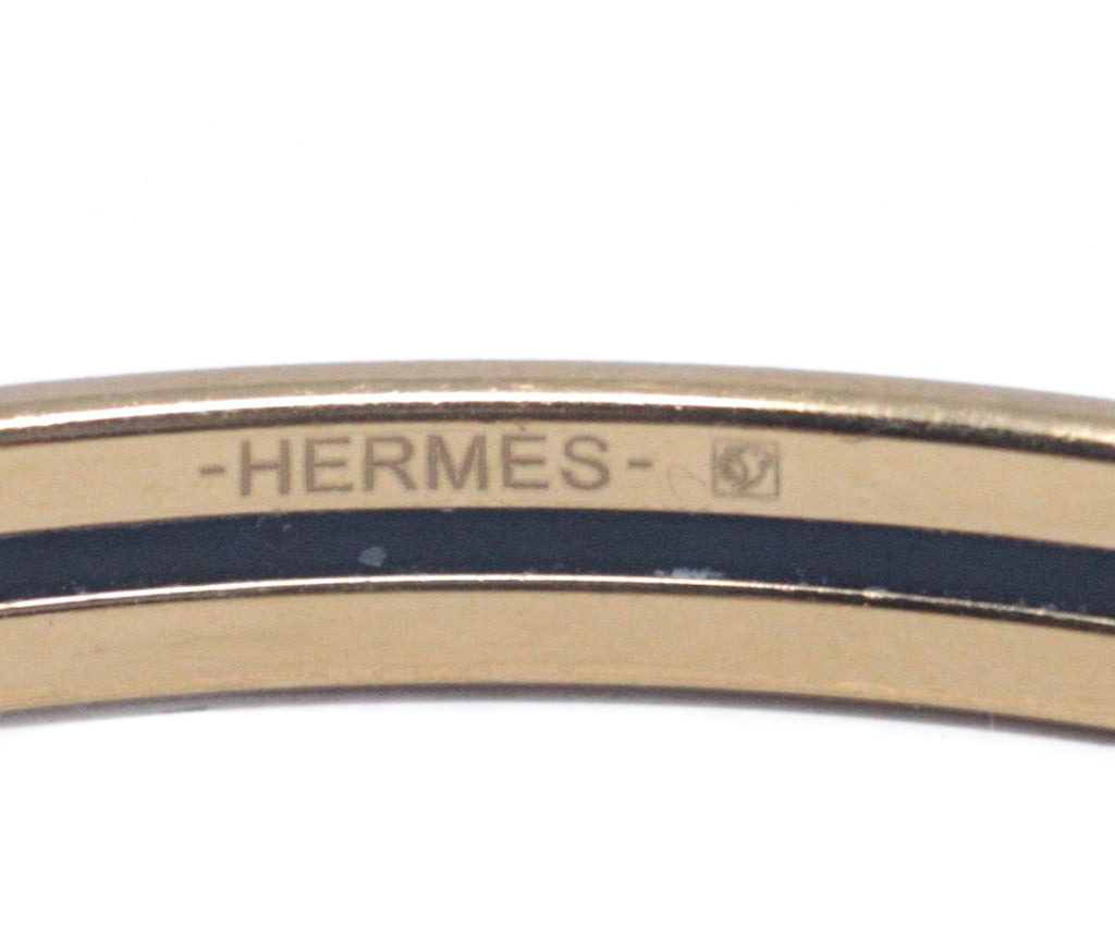 Hermes Pink & Gold Uni Bracelet 4