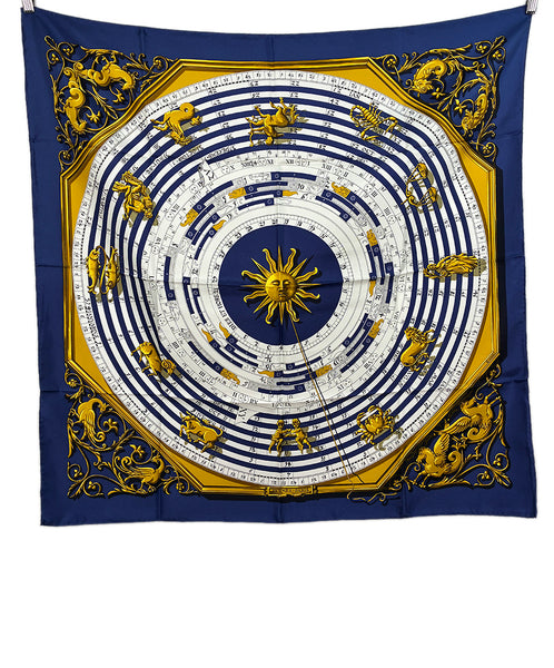 Hermes Astrologie Carré 90 l Michael's Luxury Consignment