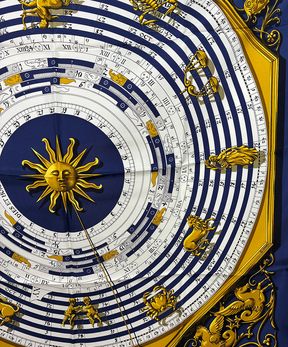 Hermes Astrologie Carré 90 l Michael's Luxury Consignment