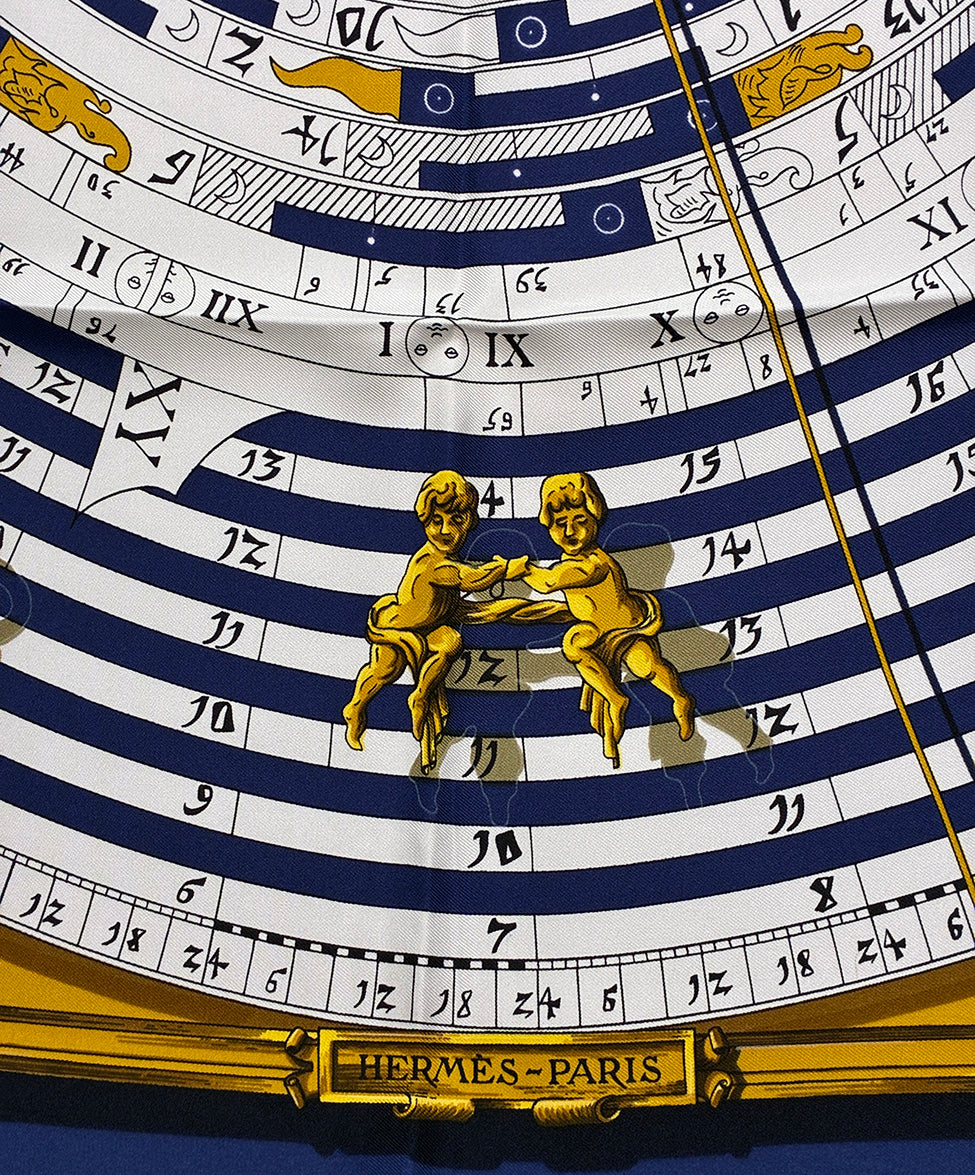 Hermes Astrologie Carré 90 l Michael's Luxury Consignment