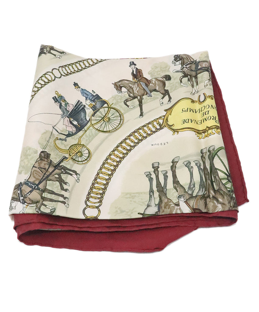 Hermes Le Promenade de Longchamps Scarf 1