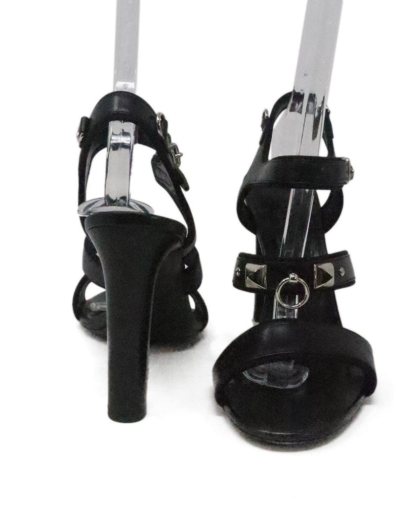 Hermes Black Collier De Chien Sandals 2