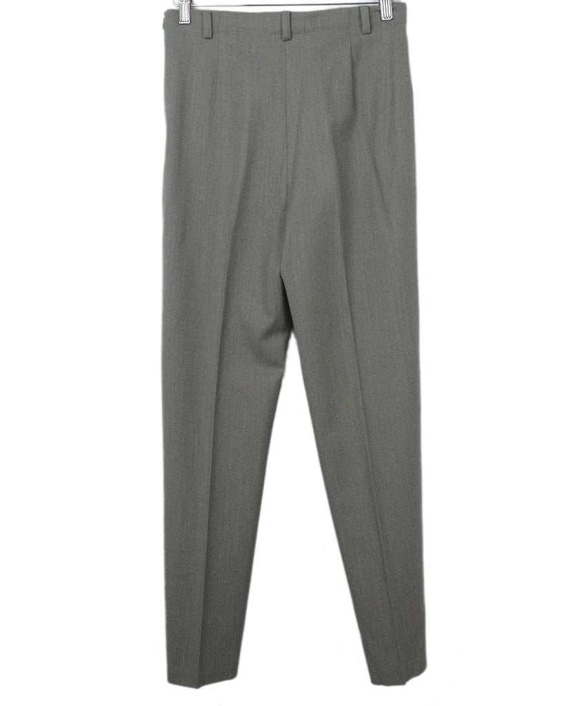 Hermes Grey Wool Pants 1