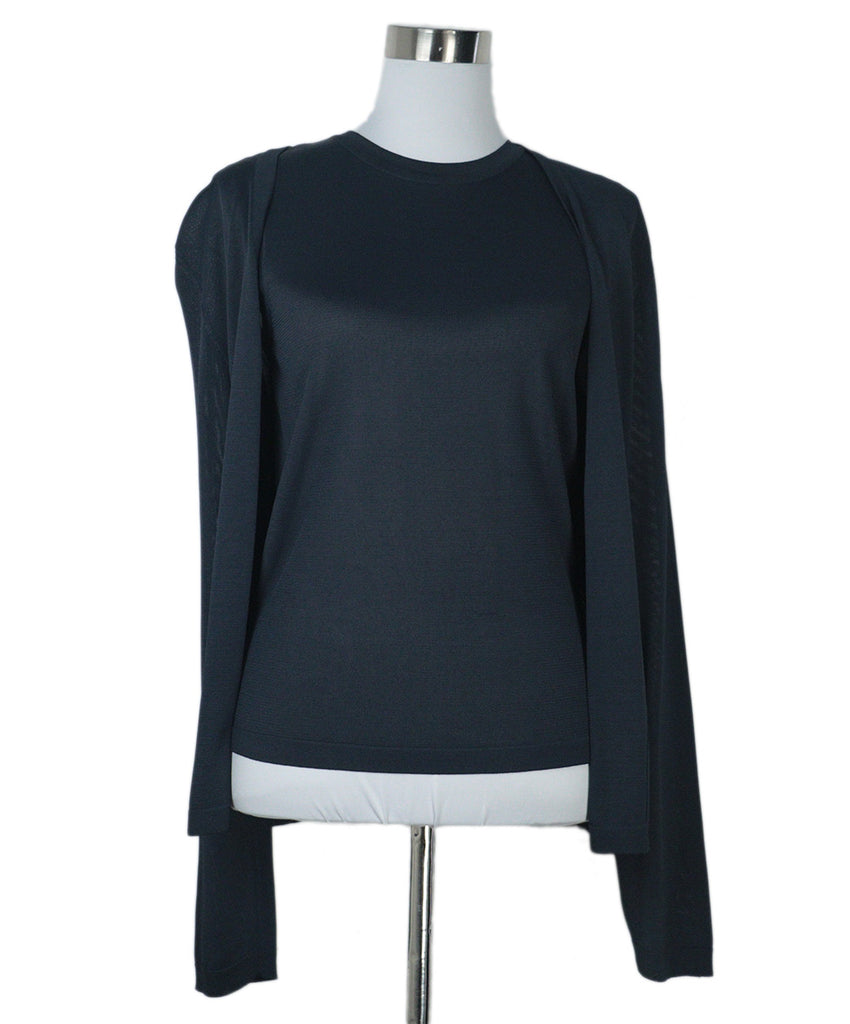 Hermes Navy Sweater Set 1