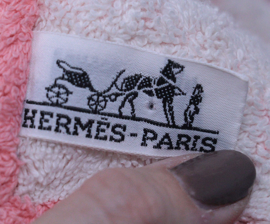 Hermes Pink Tiger Print Towel 5