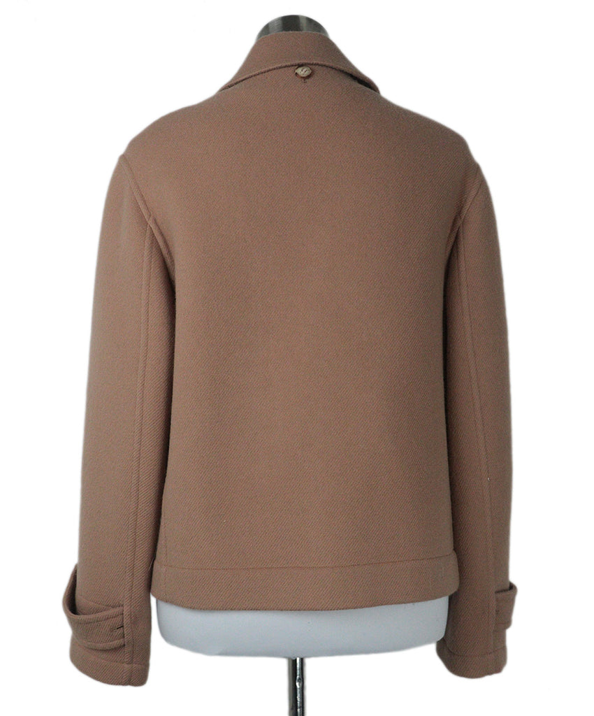 Hermes Tan Wool & Cashmere Jacket 2