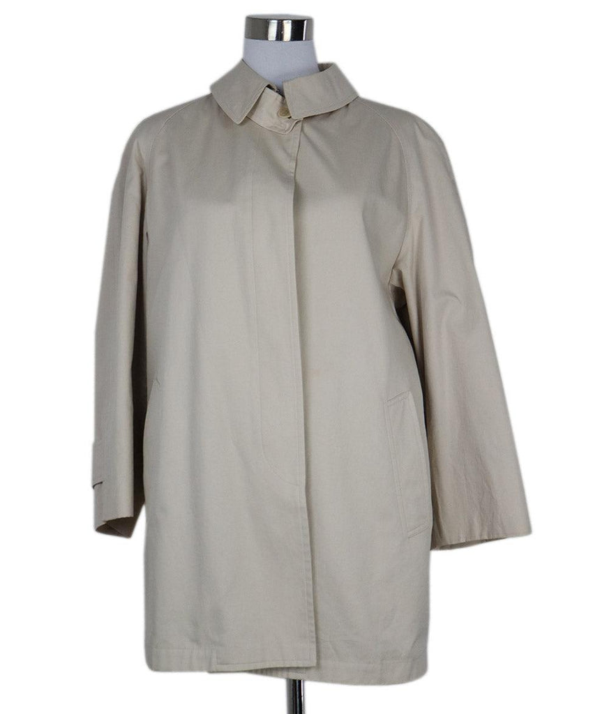 Hermes Beige Cotton Trenchcoat 