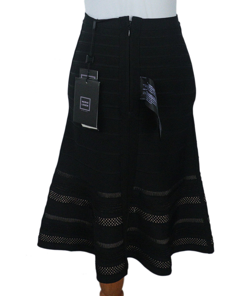 Herve Leger Black Skirt 2