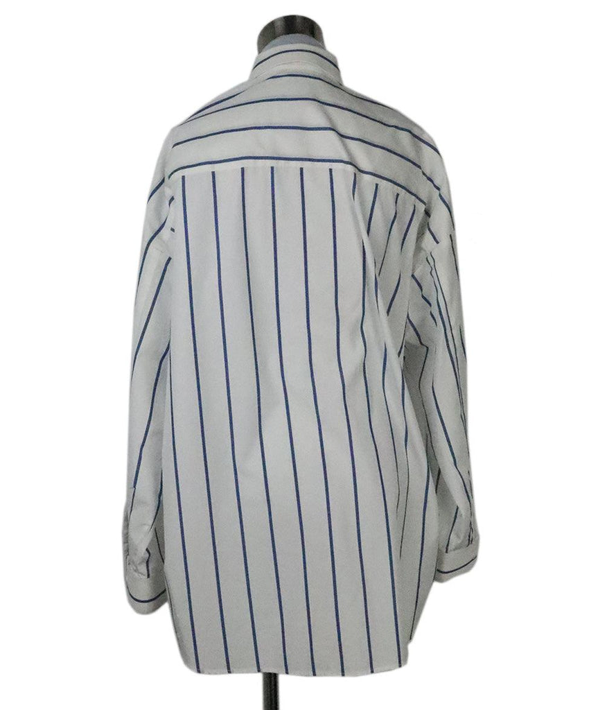 IRO White & Blue Striped Shirt 2