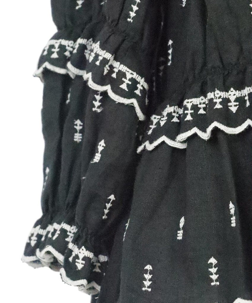 Isabel Marant B&W Embroidered Blouse 4