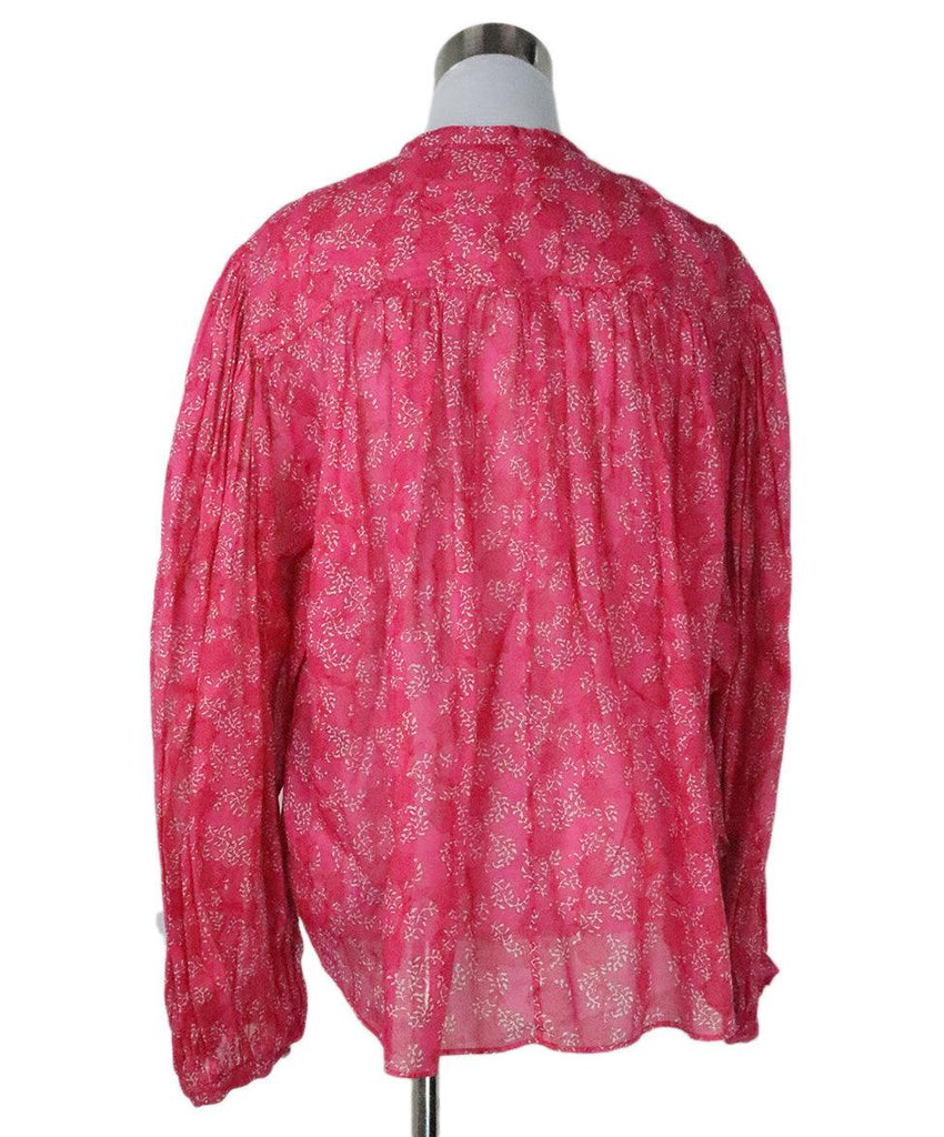 Isabel Marant Pink Print Blouse 2