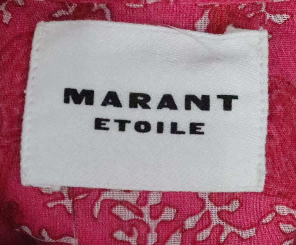 Isabel Marant Pink Print Blouse 3