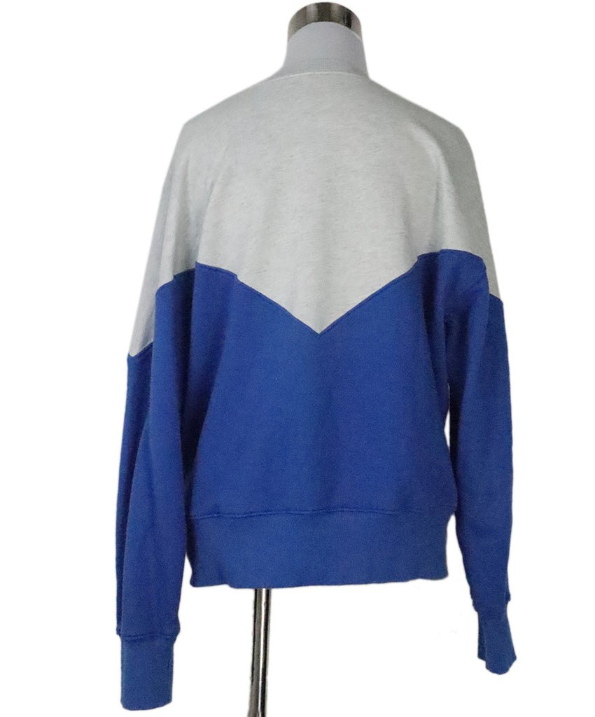 Isabel Marant Grey & Blue Sweatshirt 2