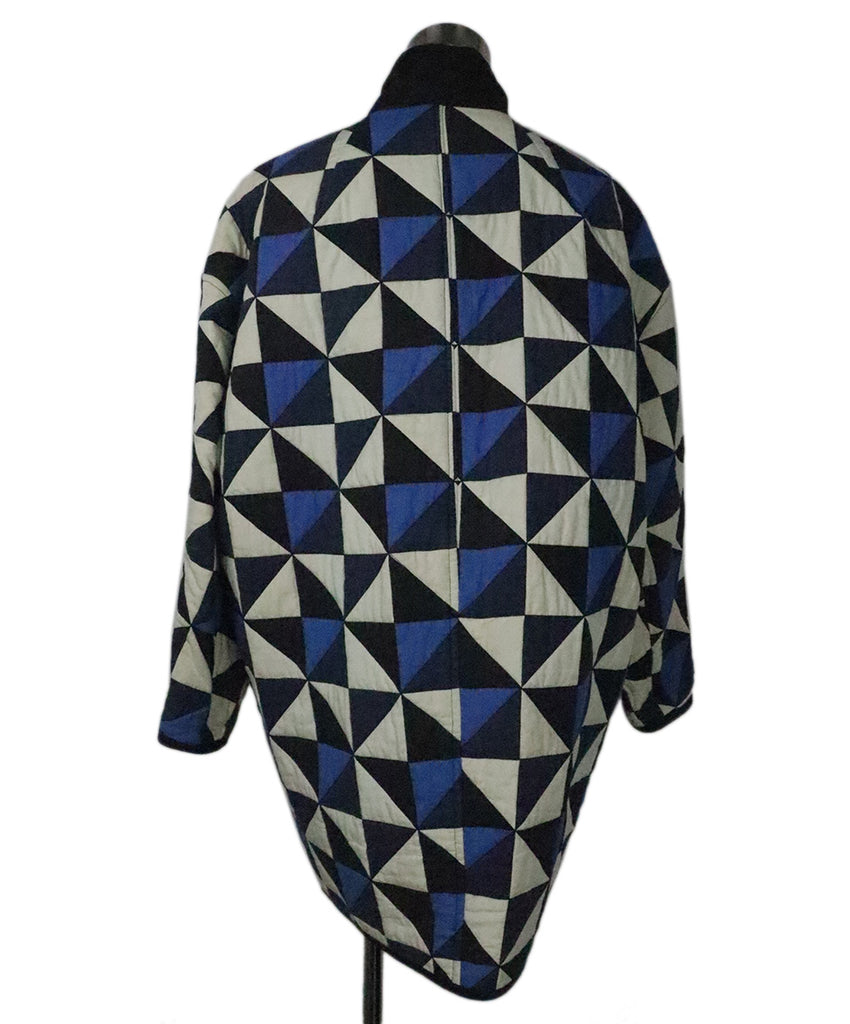 Isabel Marant Blue & White Cotton Jacket 2