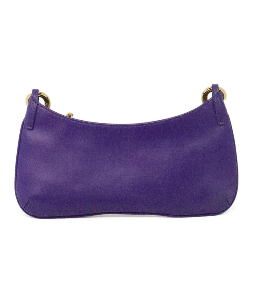 Jacquemus Purple Leather Shoulder Bag 2