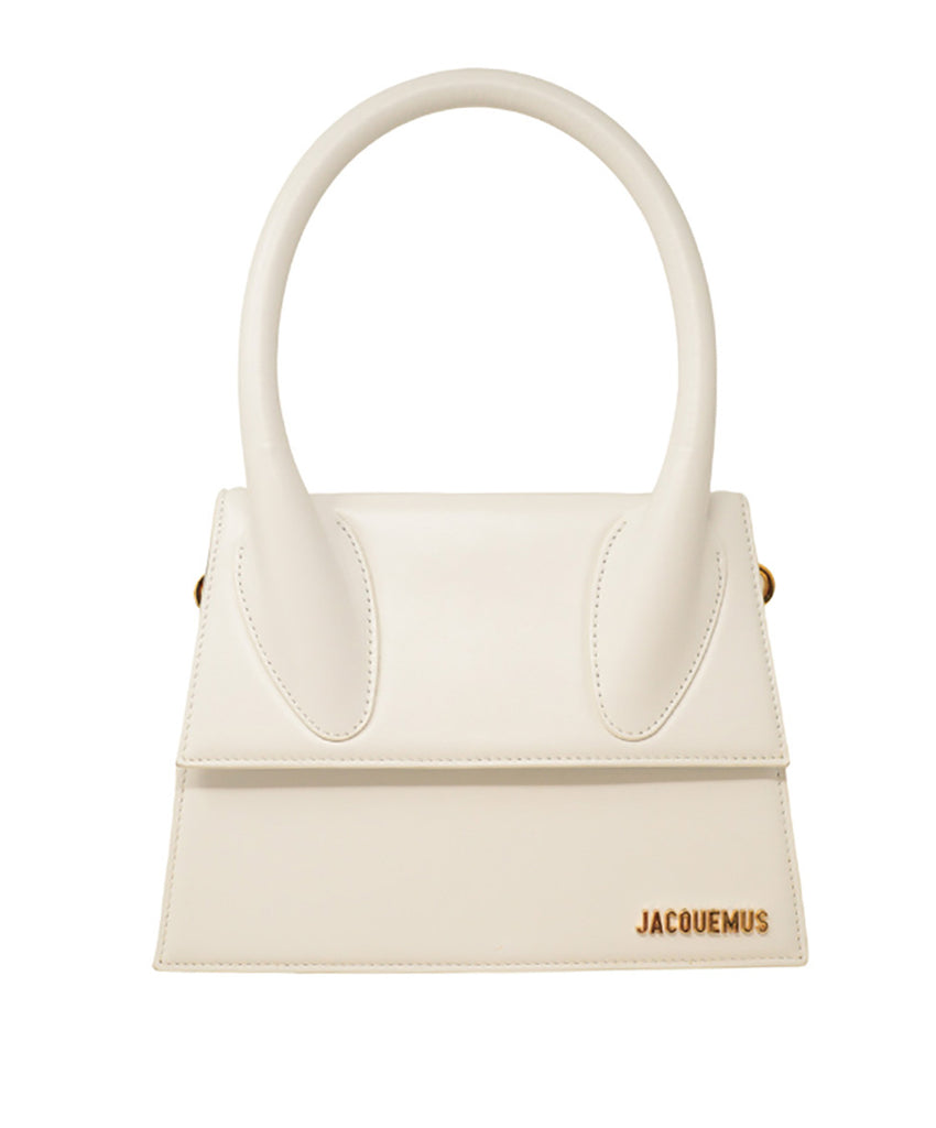 Jacquemus White Leather Bag 