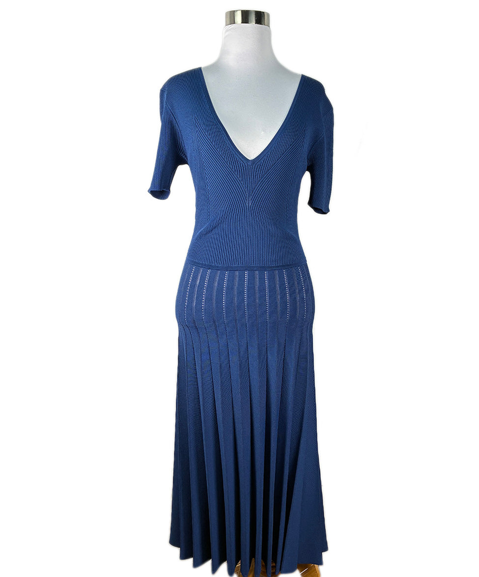 Jason Wu Blue Viscose Dress sz 2 l Michael's Luxury Consignment – Michael's Consignment NYC
