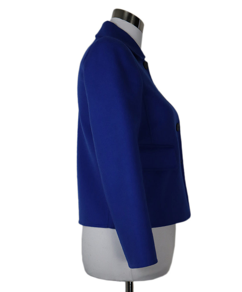 Jil Sander Blue Cashmere Blazer 1