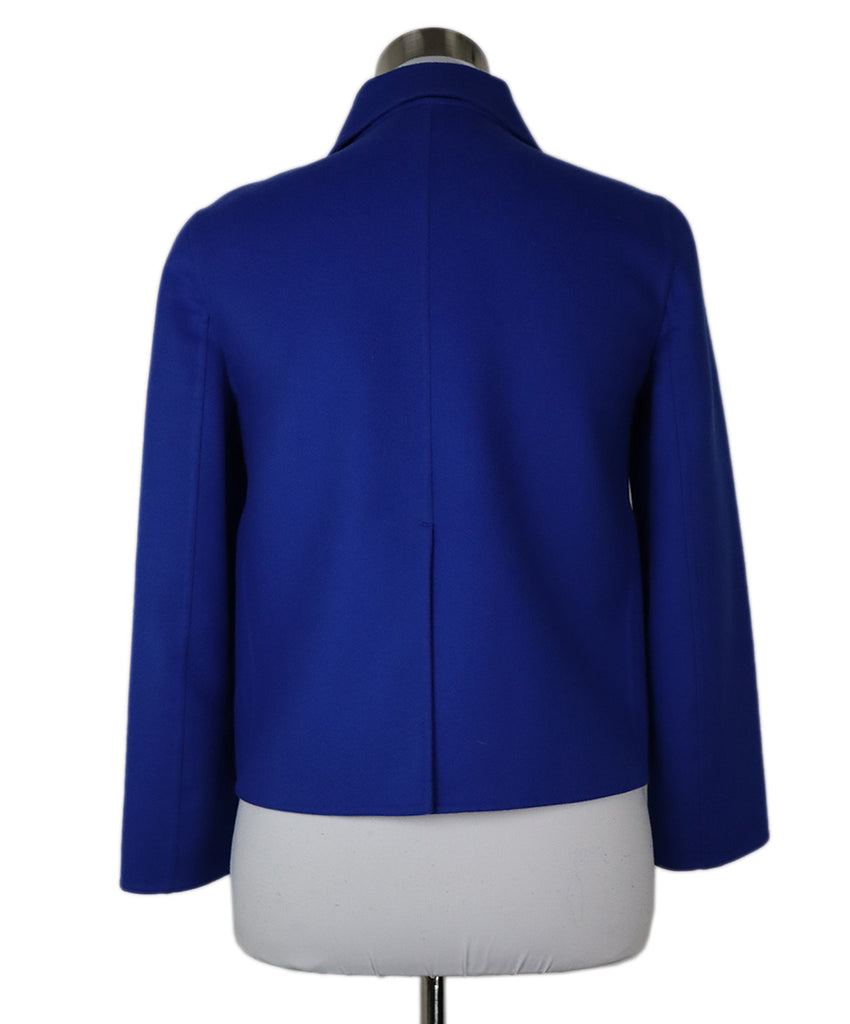 Jil Sander Blue Cashmere Blazer 2