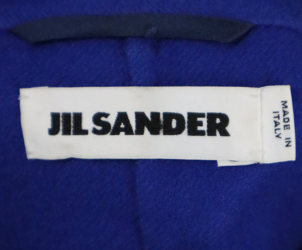 Jil Sander Blue Cashmere Blazer 3