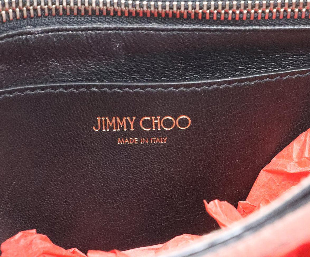 Jimmy Choo Black Leather Shoulder Bag 6