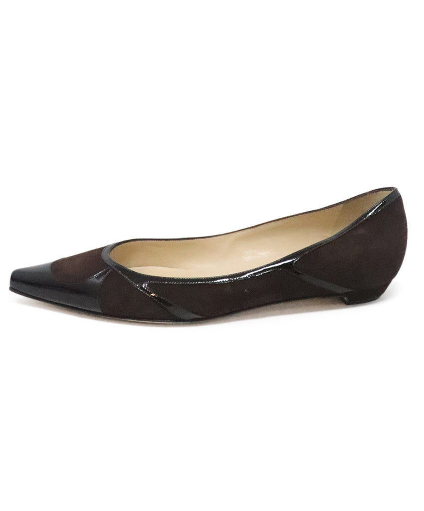 Jimmy Choo Brown Flats 1