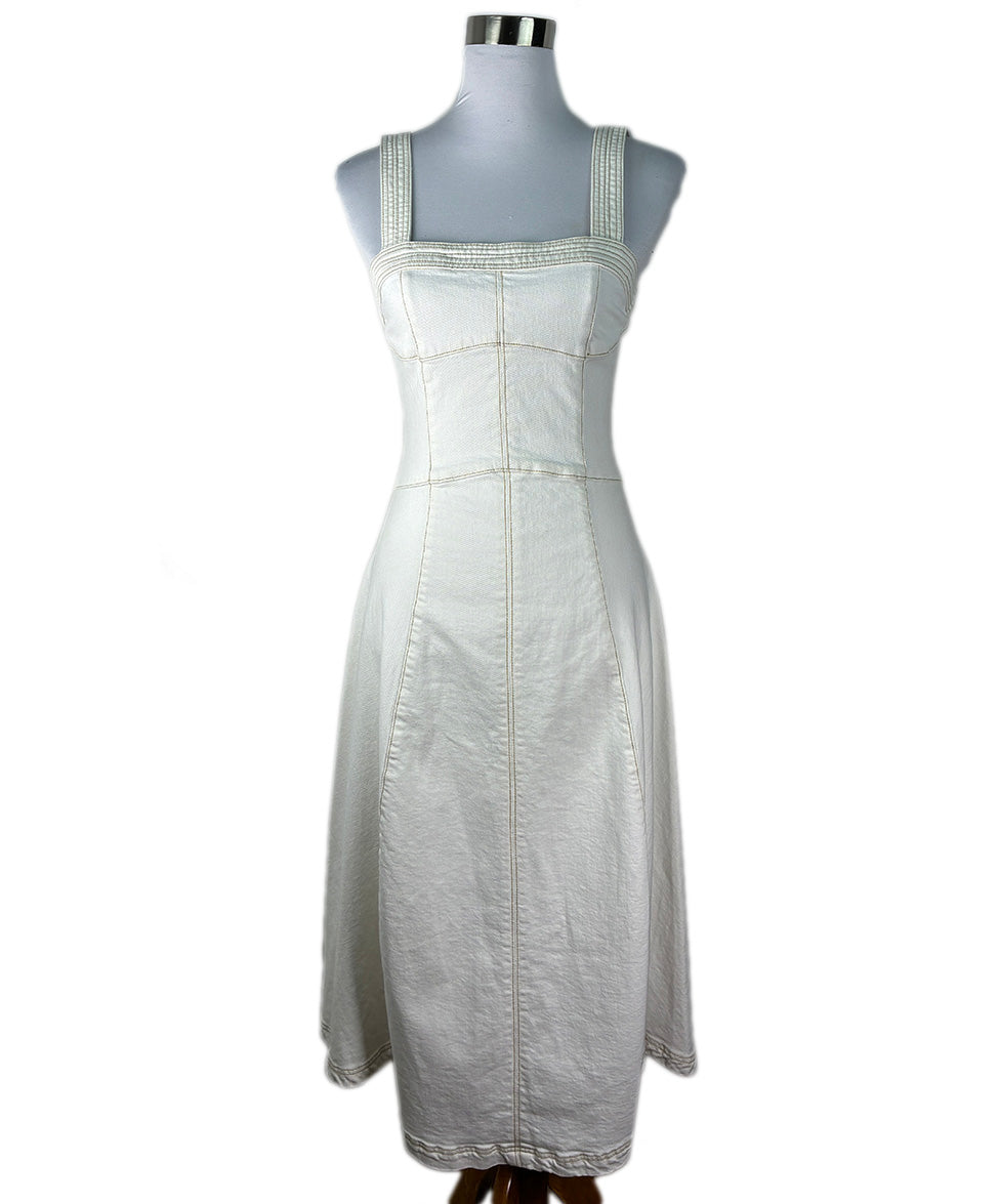 simkhai denim dress Alba Dress SIMKHAI