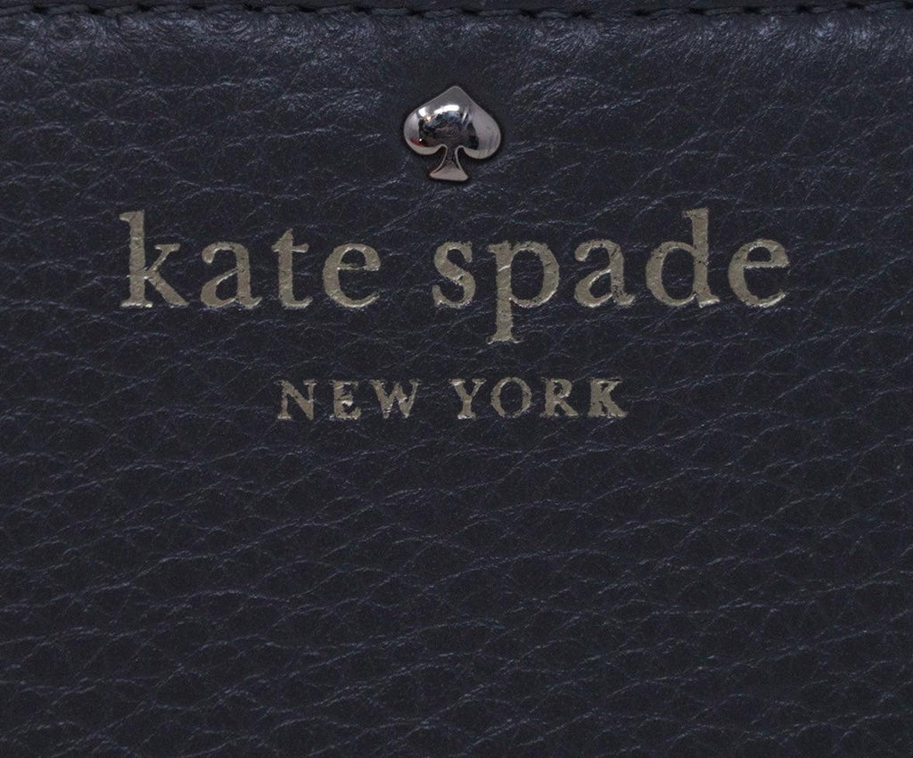 Kate Spade Grey Leather Wallet 8