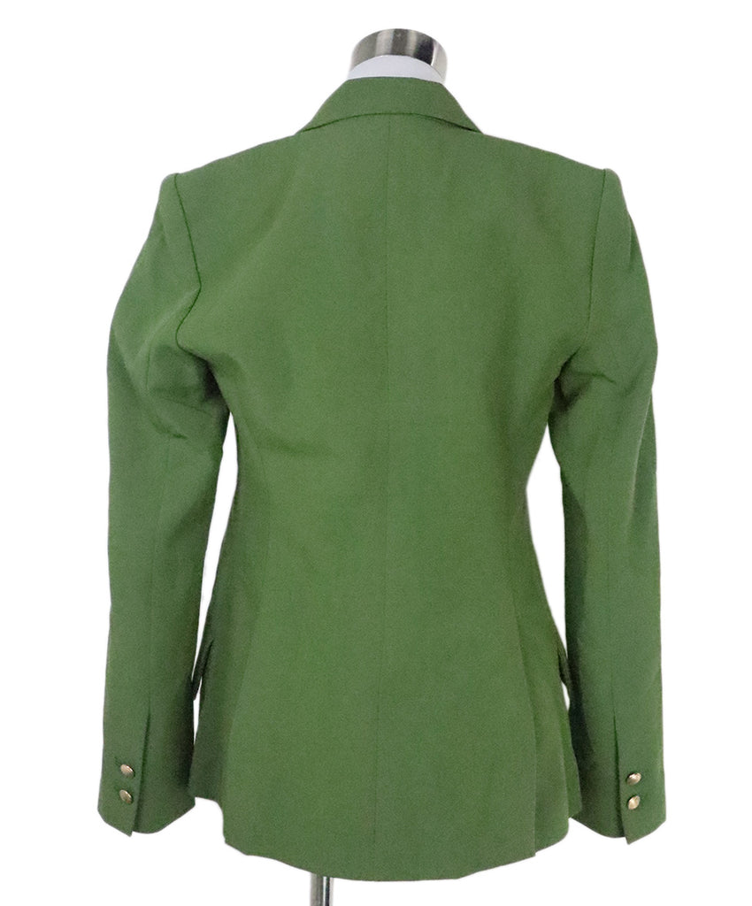 L'Agence Olive Green Blazer 2