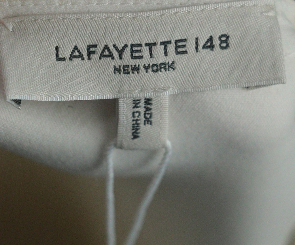 Lafayette Ivory Wool & Silk Dress 3