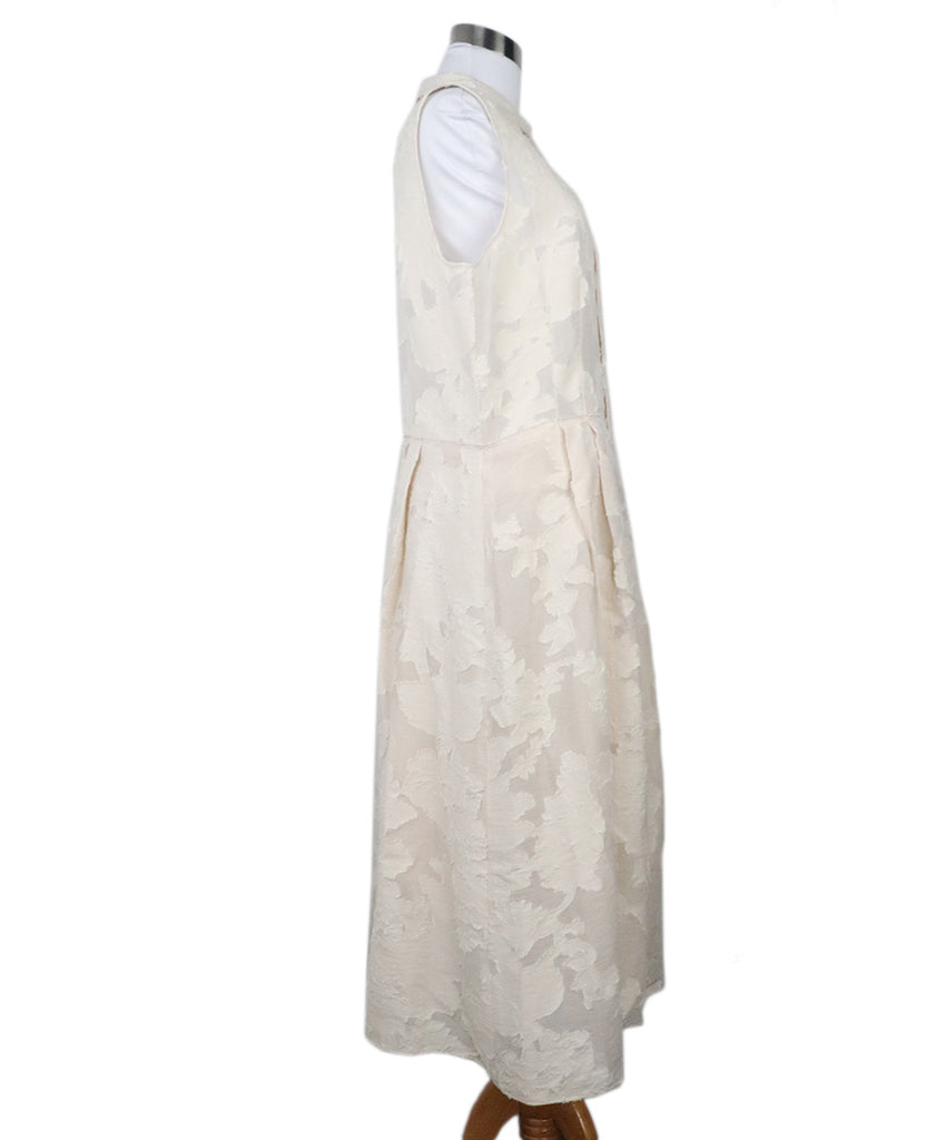 Lafayette Cream Cotton Dress 1