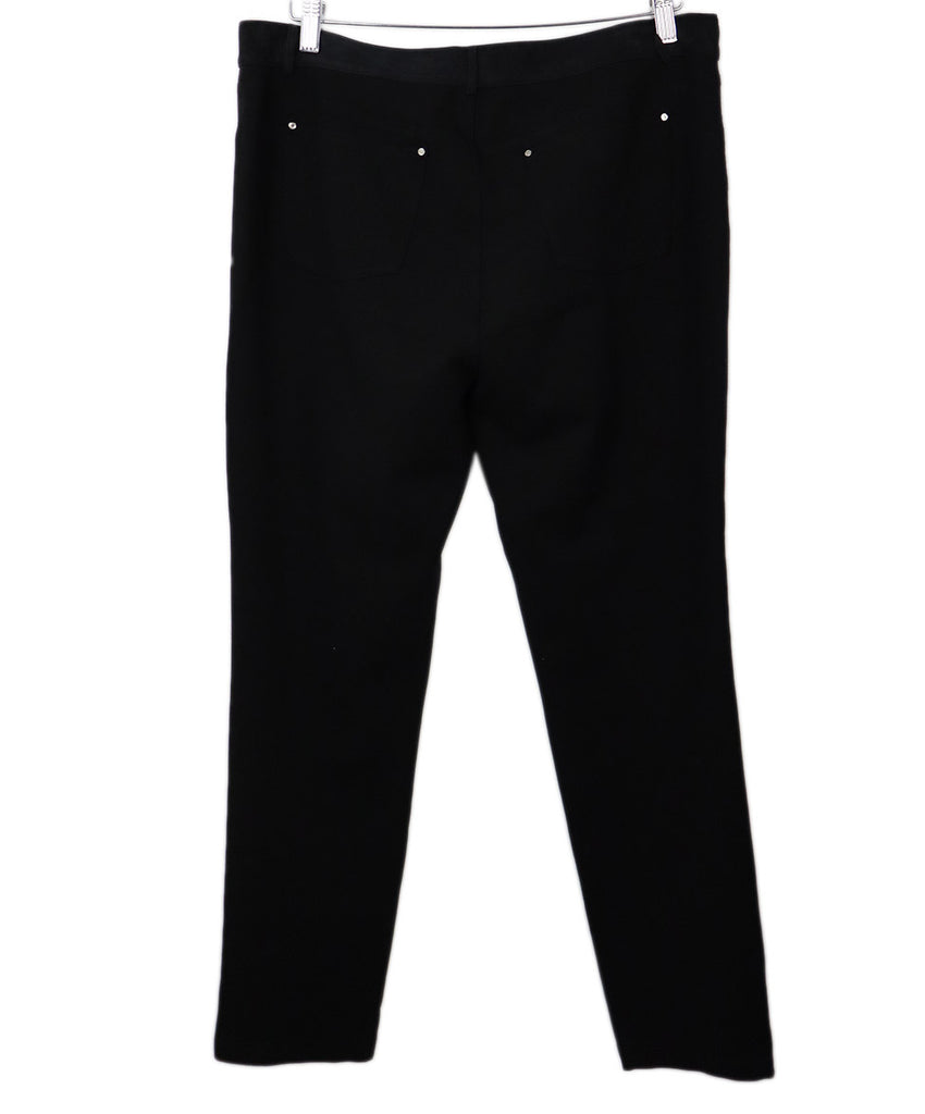 Lafayette Black Suede Pants 1