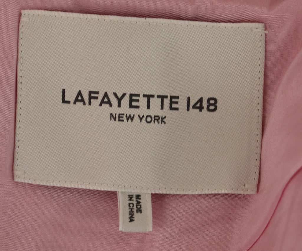 Lafayette Pink Linen Silk Blazer 3