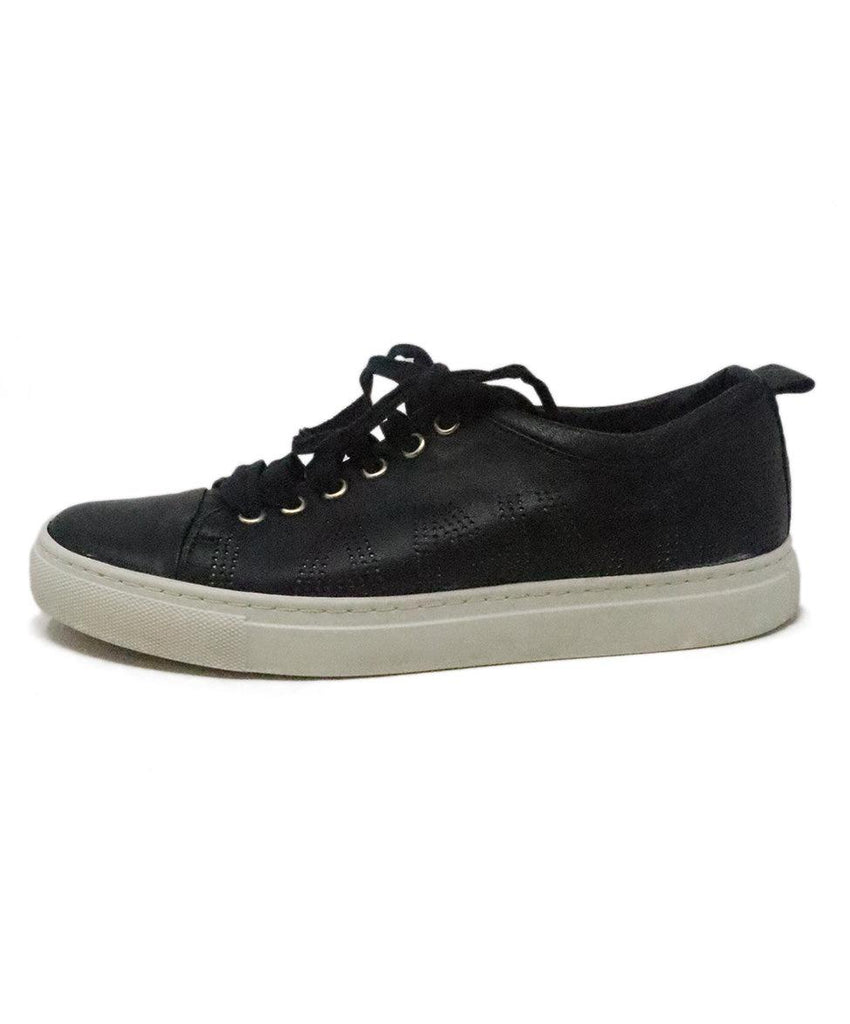 Lanvin Black Leather Sneakers 1